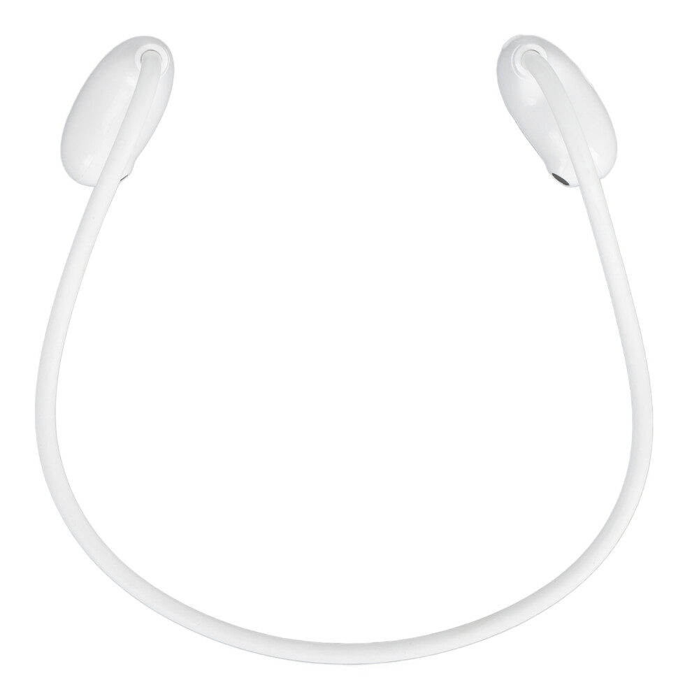 Wireless Air Conduction Bluetooth Headset V5.3 Waterproof Open Ear Sports White 9411386488626