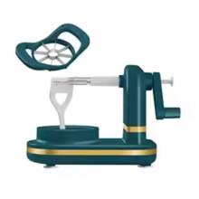 Manual Peeler Multifunctional with Stainless Steel Blade Hand Crank Fruit Peeler Food Peeling Machine