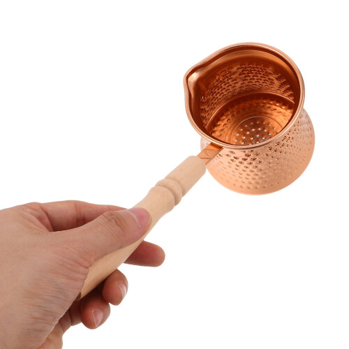 Panela De Café Turco Com Alça De Madeira Para Casa 1