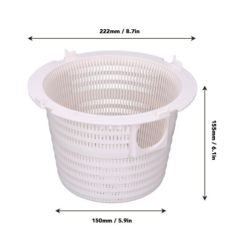 Cestello dello skimmer SP5000 con manico, 222x155x150mm 1