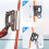 Climbing Carabiners Quickdraws Heavy Duty Self-Locking Rope Grab Climbing Fall for Protection Aerial Work Tool 4