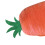 Plush Large Capacity 3D Carrot Shape Pencil Case for Students 5