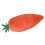 Plush Large Capacity 3D Carrot Shape Pencil Case for Students 8