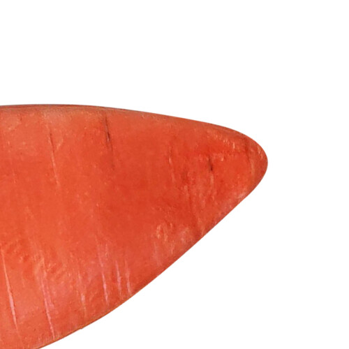 Plush Large Capacity 3D Carrot Shape Pencil Case for Students 2