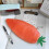 Plush Large Capacity 3D Carrot Shape Pencil Case for Students 10