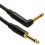 kenable STAGE READY Studio Guitar Lead Cable 6.35mm 1/4 Jack to Right Angle Plug 6m GOLD 4