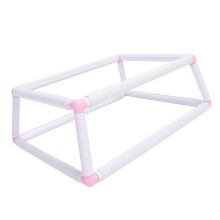 Double Layer Pink Embroidery Frame Holder, 25x35cm & 30x40cm