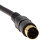 kenable SVHS (S-video) Plug to Socket Extension Cable GOLD  1.5m 2