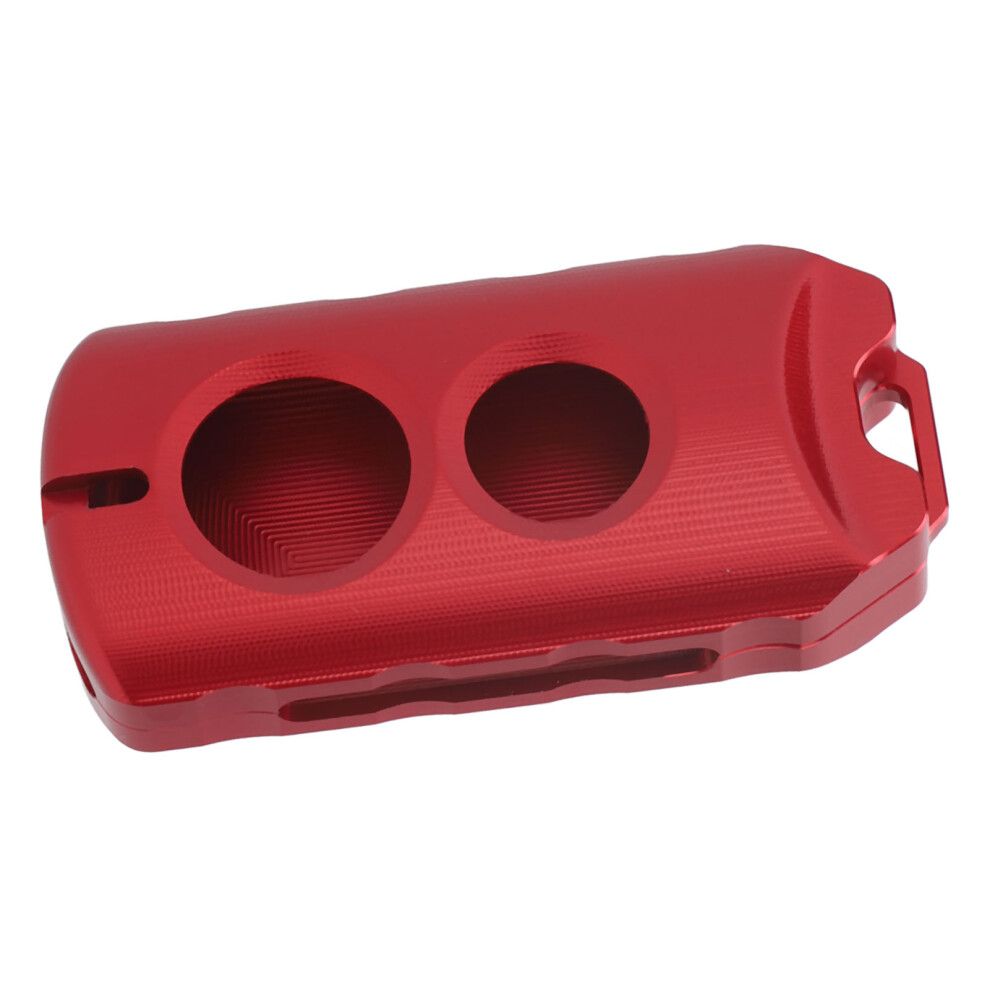 Aluminum Motorcycle Key Fob Cover For Xmax 125/250/300/400, Nmax Nvx 125/155, Aerox 155, Qbix 2015-2024, Red 3651386490830