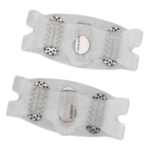2pcs Ice Cleats Anti-Slip Snow Shoes, 11cm Strong Grip Traction