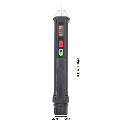 AC Voltage Detector Pen 12-1000V Circuit Line Tester ABS Material 1