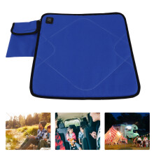 Portable Heated Seat Sapphire Blue 42.5x42.5x1cm