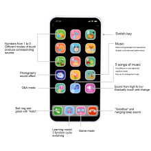Educational Toy Phone with Touchscreen