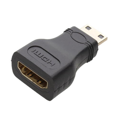Female HDMI To Male MINI HDMI Adapter Changer Gold Plated for Tablet/Cameras