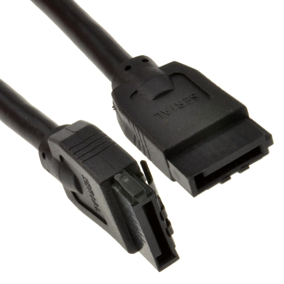 Kenable Sata 3 6Gbs Locking Sata High Speed Hard Drive Cable Lead 90Cm