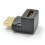 kenable HDMI Female Socket to Right Angle HDMI Plug Adapter Converter 2