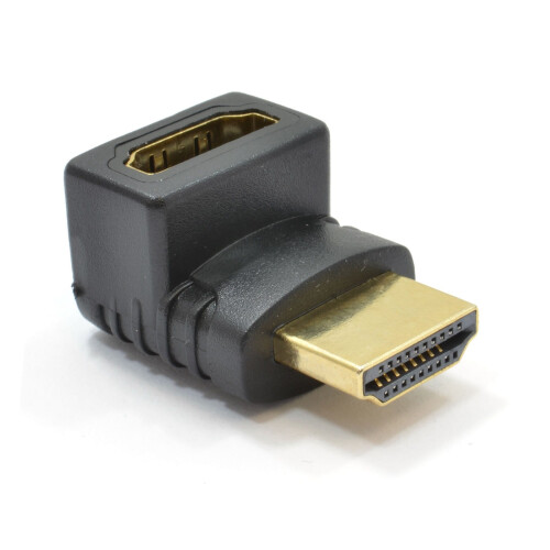 kenable HDMI Female Socket to Right Angle HDMI Plug Adapter Converter 2