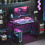 Homcom Mesa Gaming Negro 100 x 60 x 88.5 cm 2