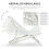 Outsunny 2 Tumbonas Plegable Blanco 60 x 100 x 85 cm 8
