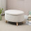 Homcom Otomano Puff Beige 71 x 51.5 x 42 cm 5