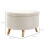 Homcom Otomano Puff Beige 71 x 51.5 x 42 cm 6