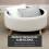 Homcom Otomano Puff Beige 71 x 51.5 x 42 cm 2