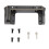 RC Front Bumper Mount Brass Bracket for SCX10 II RC Crawler Black 2