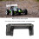 RC Front Bumper Mount Brass Bracket for SCX10 II RC Crawler Black 4