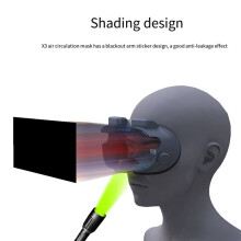For Quest 3 Heat Dissipation and Pressure Relief Mask X3 Air Circulation Fan Decompression Face Cover VR Accessories