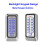 Backlight RFID Metal Door Access Control Reader 1000 User 125KHz EM Card Keypad IP67 Waterproof Code Door Lock 2