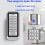 Backlight RFID Metal Door Access Control Reader 1000 User 125KHz EM Card Keypad IP67 Waterproof Code Door Lock 7