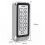 Backlight RFID Metal Door Access Control Reader 1000 User 125KHz EM Card Keypad IP67 Waterproof Code Door Lock 9