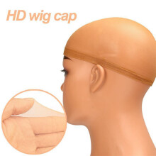 Cuffia per Parrucca nel Nylon Cuffia per Parrucca HD Trasparente Elastica Ultrasottile Adatta per Parrucca Anteriore nel Pizzo Abbigliamento Estivo