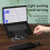 Support pour Ordinateur Portable Support de Tablette Réglable Support Rotatif en Alliage D'Aluminium Support Pliable Portable Support de 7