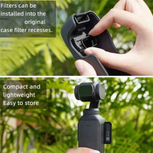 Zestaw Filtrów Obiektywu do Profesjonalnego Filtra Fotograficznego dla Osmo Pocket 3 Magnetic Design Star 8X/LPR