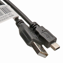 USB 2.0 24AWG Hi-Speed A to mini-B 5 pin Cable Power & Data Lead 0.25m