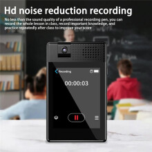 Lecteur de Musique éTudiant MP3 5.3 Haut-Parleur IntéGré Mp5 ÉCran Tactile 2,8 Pouces Baladeur HIFI avec FM/E-Book/PodomèTre