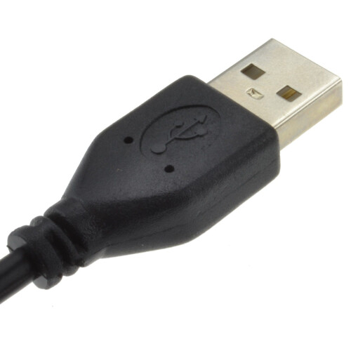 kenable USB 2.0 24AWG High Speed Cable Printer Lead A to B BLACK 5m 2