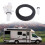 Kit di valvole WC per camper 5 pezzi 13168 resistente alle perdite ABS 13