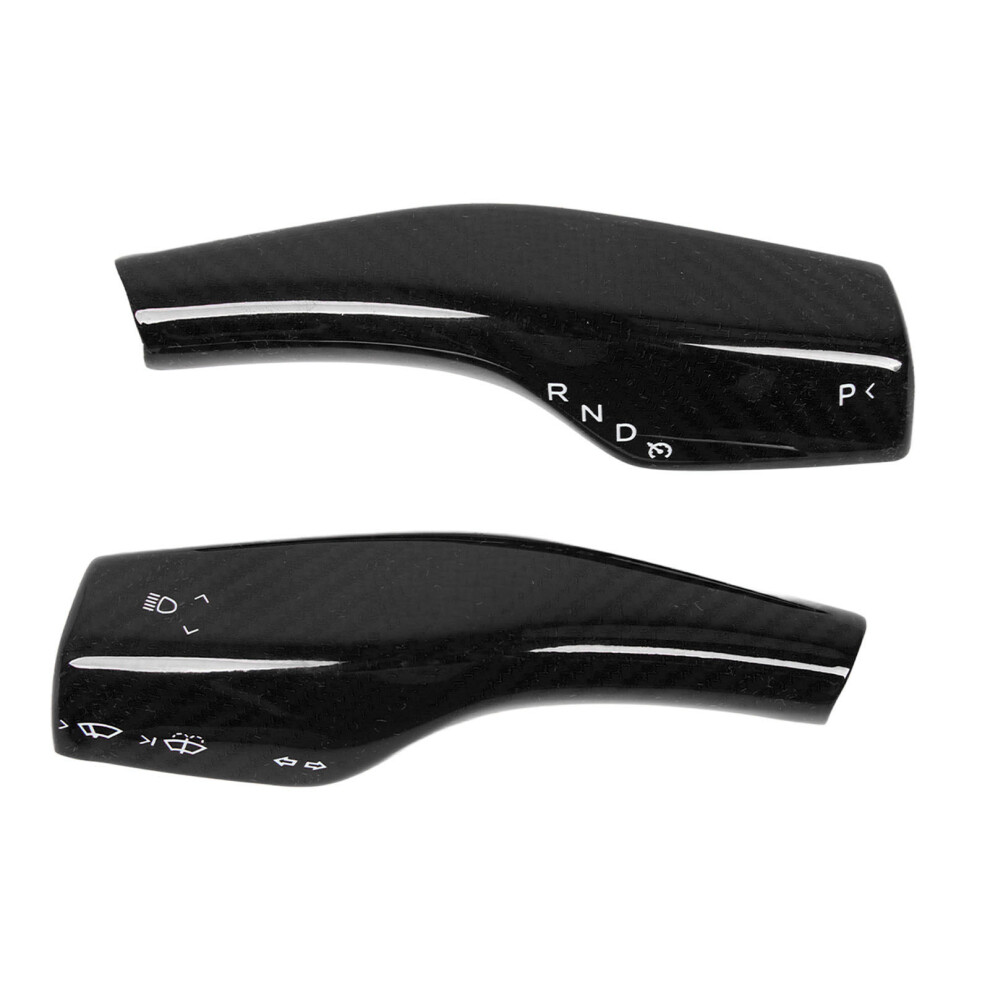 Tesla Model3y Gear Lever Cover, Real Carbon Fiber Interior Accessory Scratch Proof Durable Installation-Free Stylish Upgrades 9489952696331