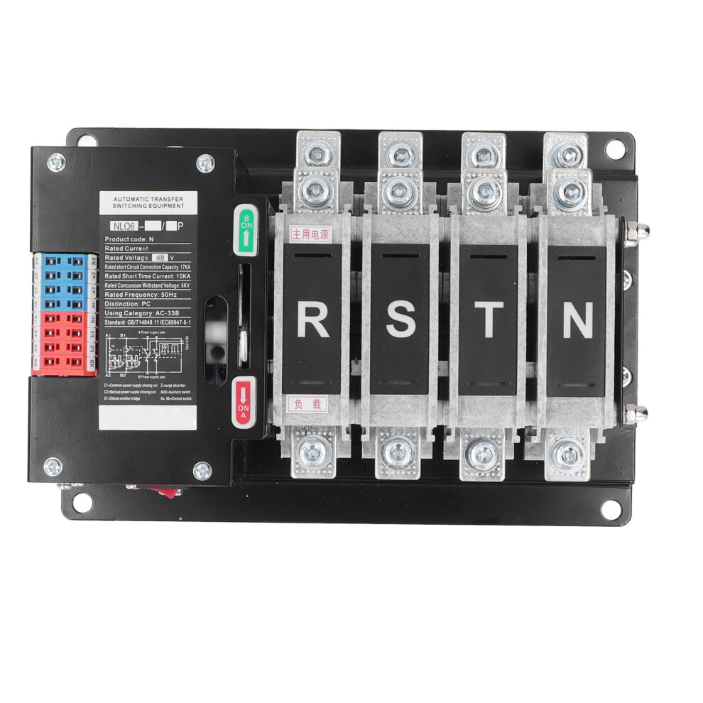 Dual Power ATS 4P 125A 400V Auto