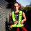 2Pièces Gilet Haute Visibilité Noir Réfléchissant Polyvalent 3