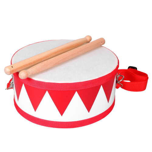 3Sets Handheld Drum and Triangle Set with Mallets for Music Learning 1
