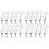 40Pcs Multi-Functional Silver Hook Clips Stainless Steel Clothes Clips 3