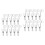 40Pcs Multi-Functional Silver Hook Clips Stainless Steel Clothes Clips 4