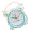 Kids Alarm Clock Cartoon Easy Set ABS 2-Bell Blue 1