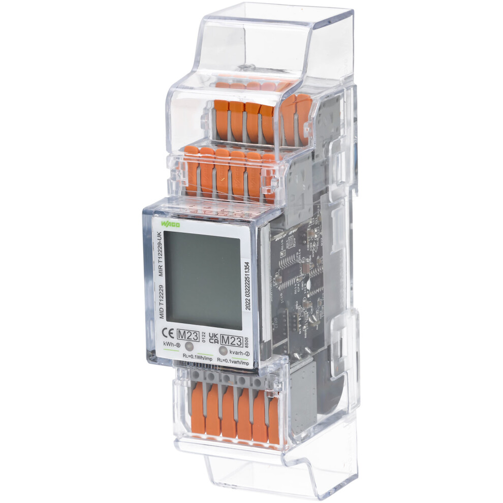 Wago 879-3040 230/400V 1/5A 2Pu Energy Meter (Mid) For Transformer Connection 4055144124675