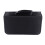 2Pcs Black Handheld Cd and Dvd Storage Bag Durable with Smooth Zipper 2