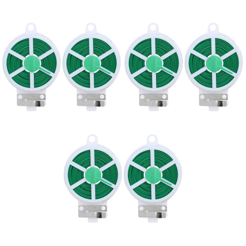 Green Plant Fixing Cable Ties Flexible Strap for Home Garden Use 1