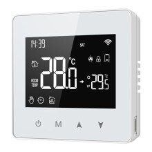 Tuya ZigBee Thermostat Home Battery Powered Temperature Controller for Gas Boiler Works with Voice Assistant